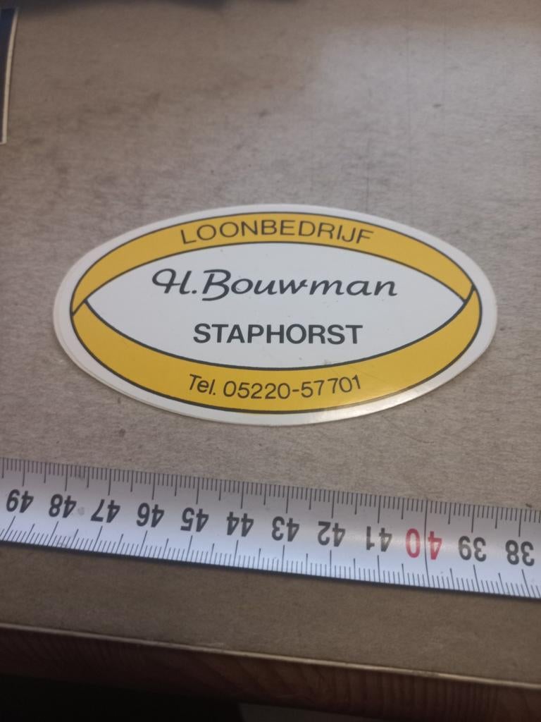Loonbedrijf h bouwman Staphorst, Ophalen of Verzenden, Zo goed als nieuw