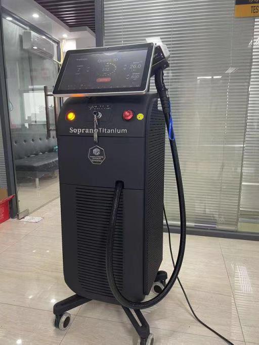 Diode laser titanium ice 4wave - laserontharingsapparaat, Ophalen, Nieuw, Scheren en Epileren