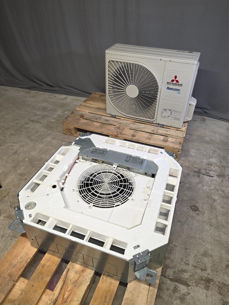 Mitsubishi Heavy Hyper Inverter cassette 6 kW airco R32, Koelen en Ontvochtigen, Timer, 3 snelheden of meer, Ophalen of Verzenden
