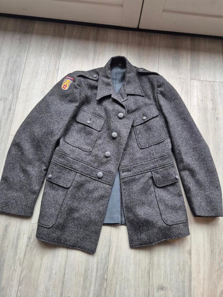 Originele Deense Civilforsvaret jas (1965) – vintage, Verzamelen, Militaria | Algemeen, Ophalen of Verzenden