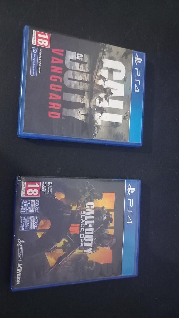 Call of Duty PS4 Games - Vanguard & Black Ops, Spelcomputers en Games, Games | Overige, Online, Gebruikt, Vanaf 18 jaar, Shooter