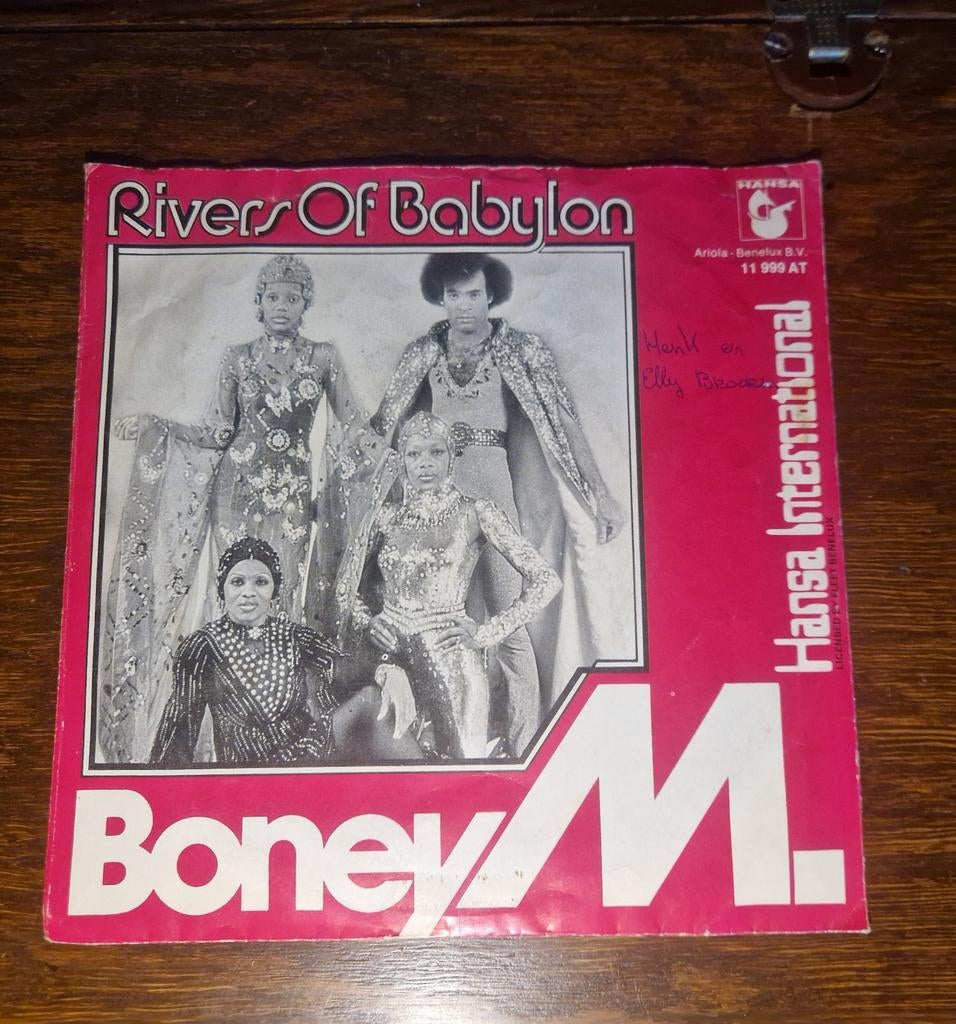 Boney M - Rivers of Babylon / Brown Girl, Ophalen of Verzenden, Zo goed als nieuw