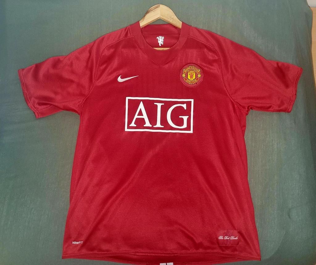 Authentieke Cristiano Ronaldo voetbalshirt, Sport en Fitness, Maat L, Ophalen, Zo goed als nieuw, Shirt