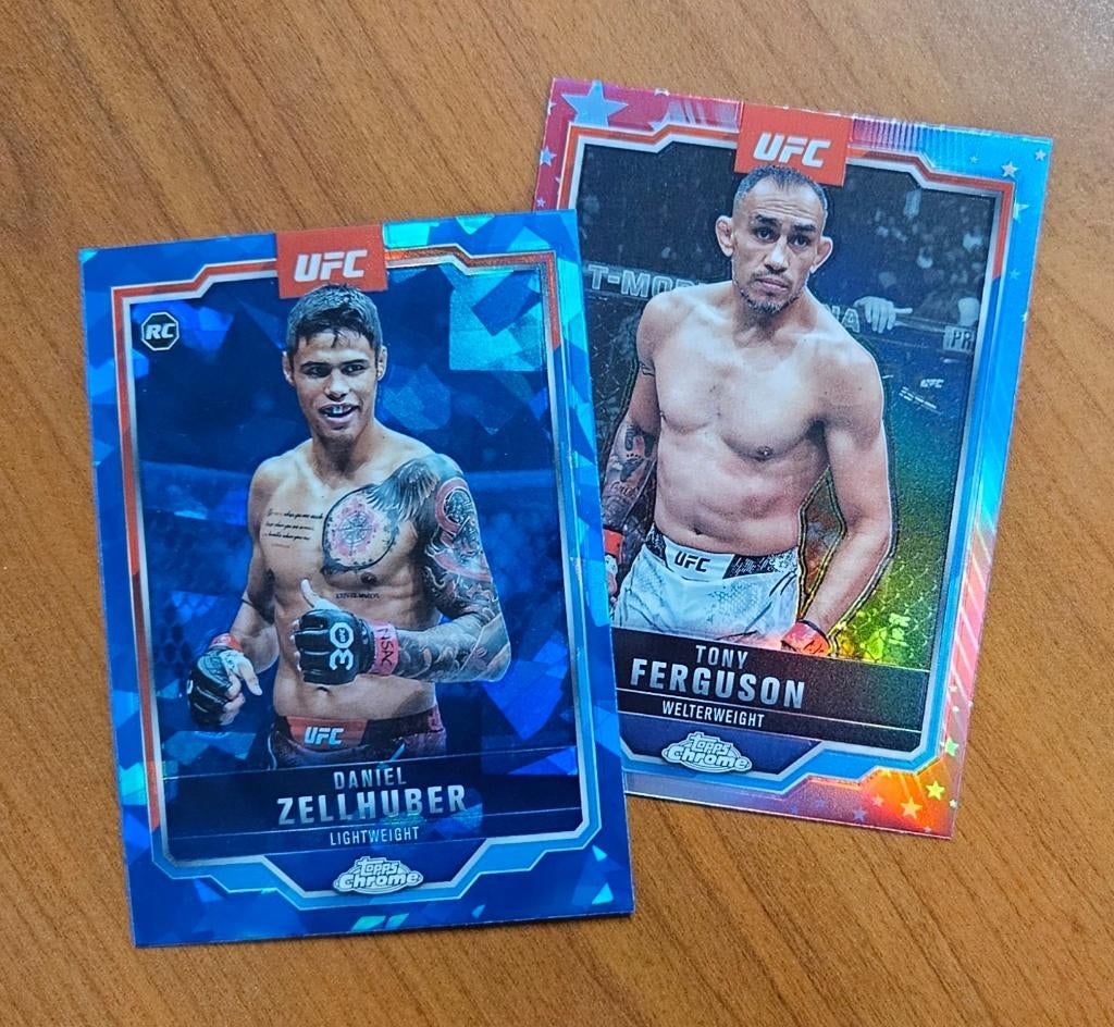 2x UFC kaarten, Ophalen of Verzenden, Zo goed als nieuw, Meerdere plaatjes