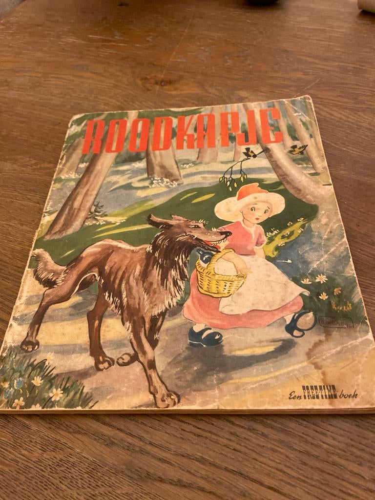 Roodkapje - Nils Hanson - Vintage Kinderboek, Ophalen of Verzenden, Gelezen