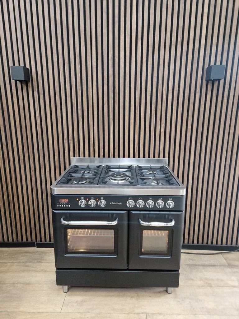 Prachtige Fratelli Onofri Fornuis 90 cm (Gratis bezorgen), 5258sh, 60 cm of meer, Ophalen of Verzenden, Zo goed als nieuw