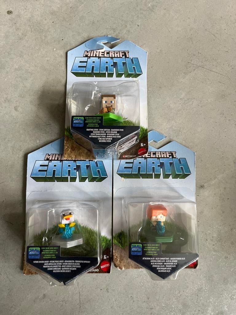 Minecraft Earth Figuren - Nieuw in verpakking, Ophalen of Verzenden, Nieuw