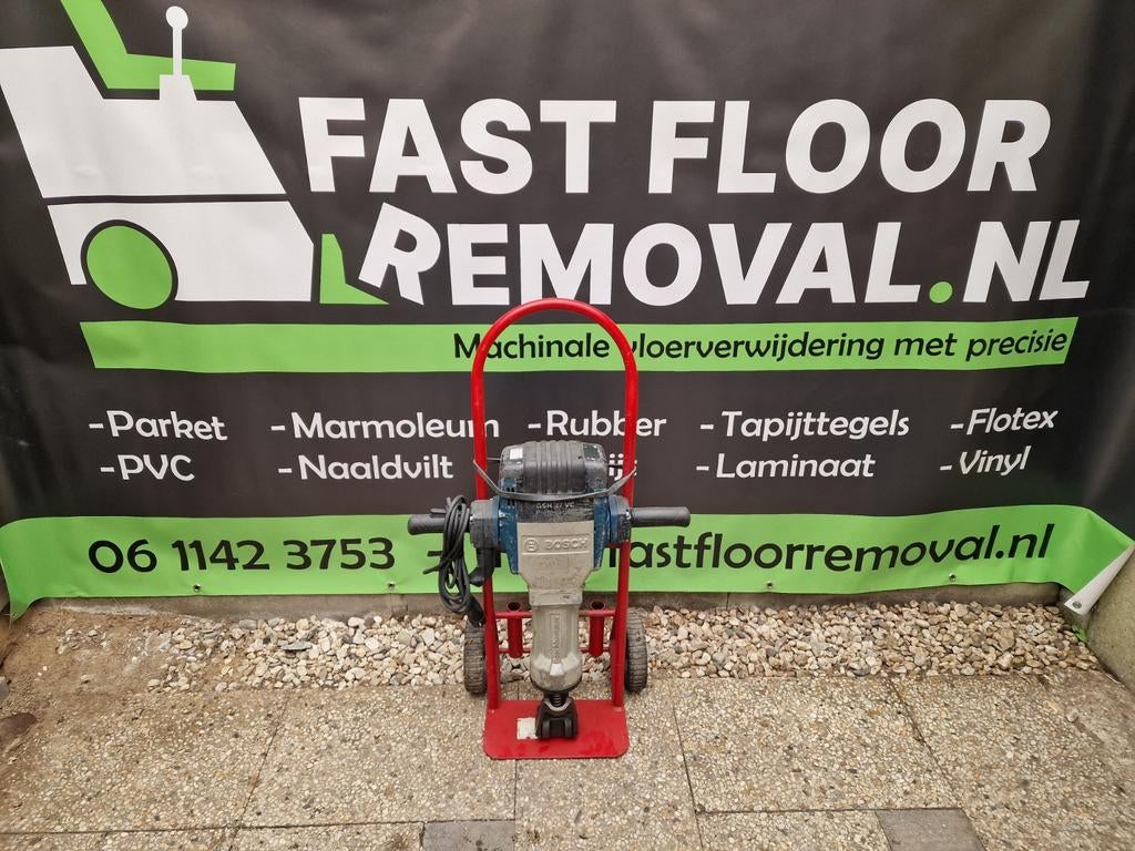Bosch GSH 27 VC –  Incl. Trolley, Eén persoon