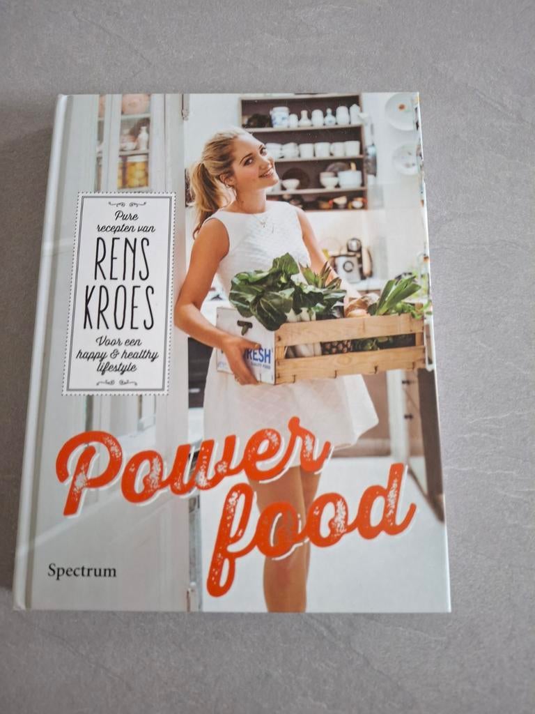 Powerfood - Rens Kroes Kookboek, Gezond koken, Ophalen of Verzenden, Zo goed als nieuw, Rens Kroes