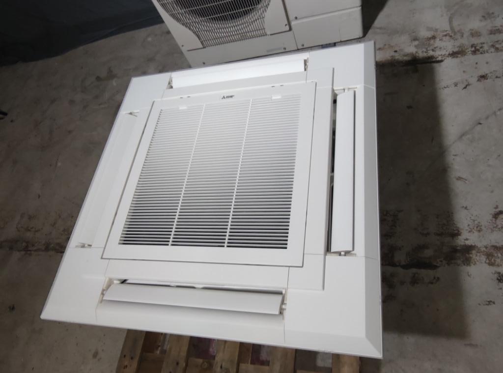 Refurbished cassette airco Mitsubishi Electric 10,0 kW, Koelen en Ontvochtigen, Verzenden, Timer, 3 snelheden of meer