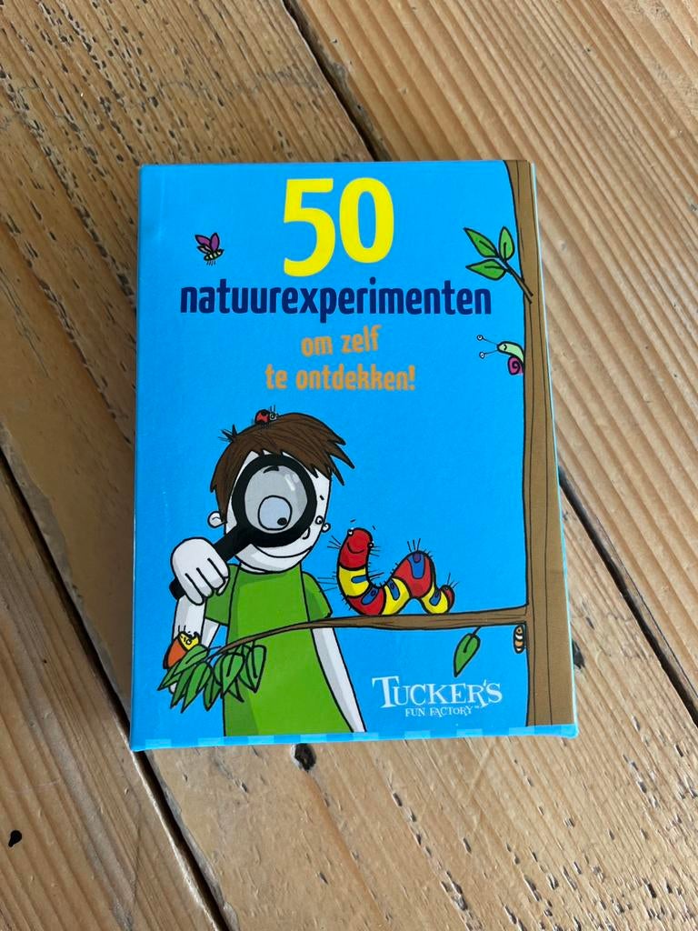 50 kaarten met natuurexperimenten, Ophalen of Verzenden, Nieuw