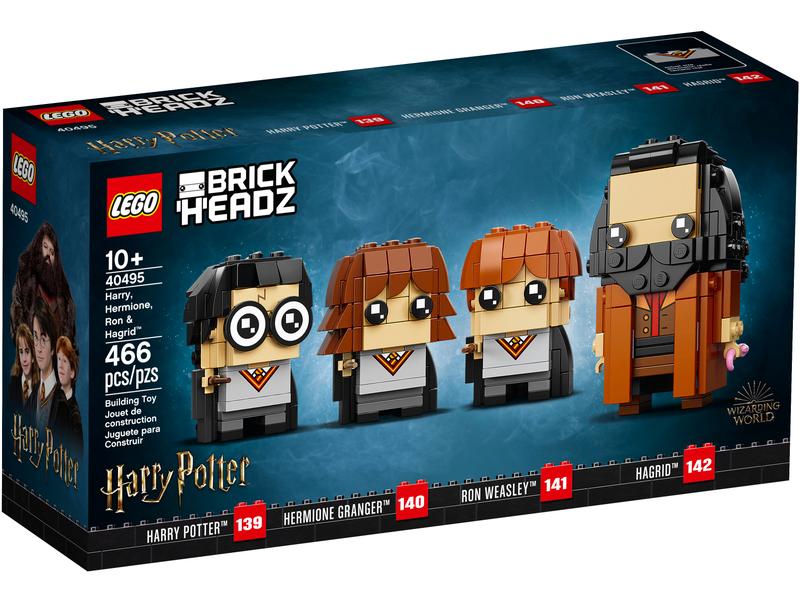 40495 LEGO BrickHeadz: Harry, Hermelien, Ron & Hagrid, Ophalen of Verzenden, Nieuw, Complete set, Lego