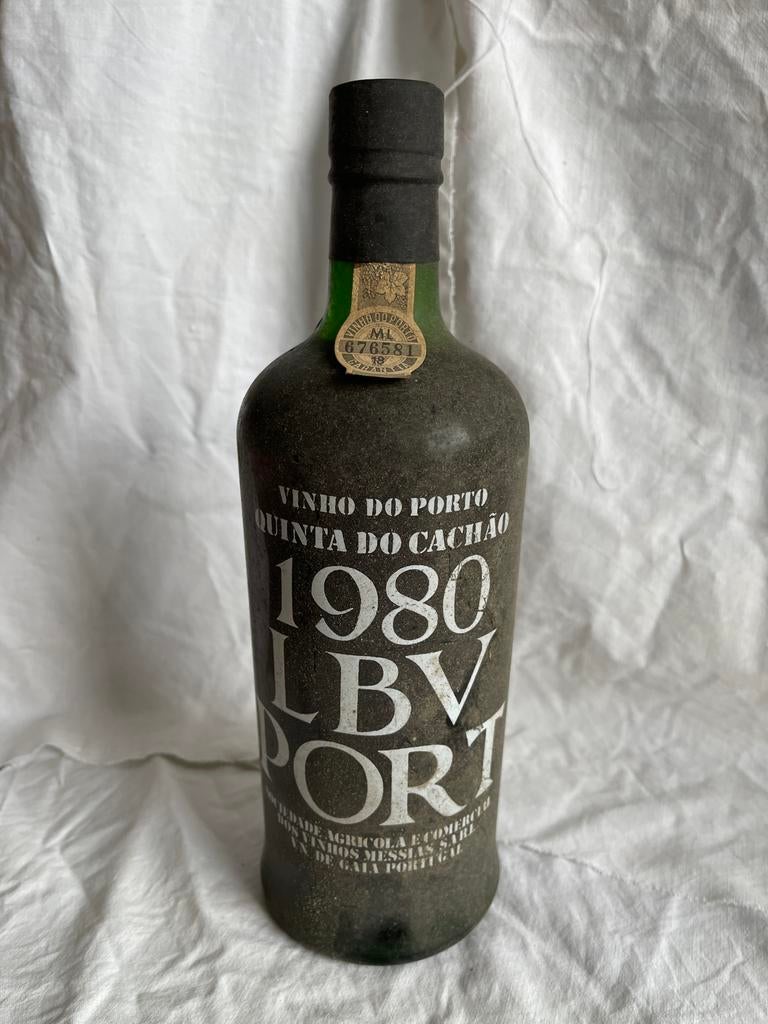 Port LBV 1980 Quinta do Cachao - Oude Port, Gebruikt, Ophalen of Verzenden, Vol, Overige gebieden