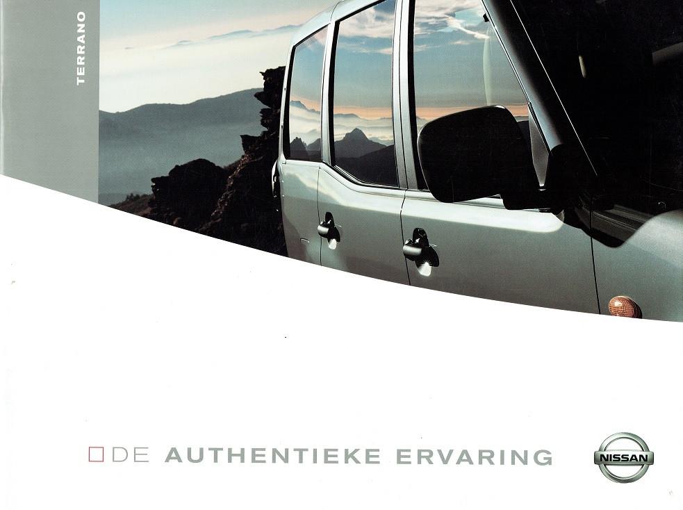 Folder Nissan Terrano (2004), Verzenden, Gelezen, Nissan
