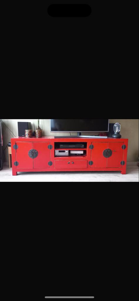 Chinese TV meubel - 175x55x55 cm, Ophalen, Gebruikt, 150 tot 200 cm, Minder dan 100 cm