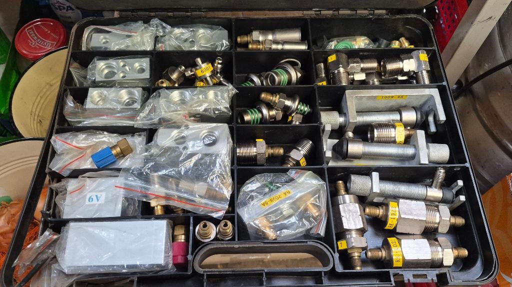 Adapterset spoelkit Airco, Witgoed en Apparatuur, Airco's, Ophalen, Minder dan 60 m³, 3 snelheden of meer, Zo goed als nieuw