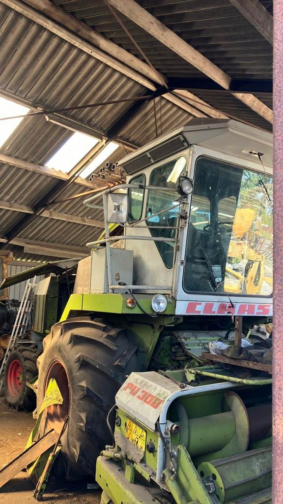 Claas hakselaar jaguar 690, Ophalen