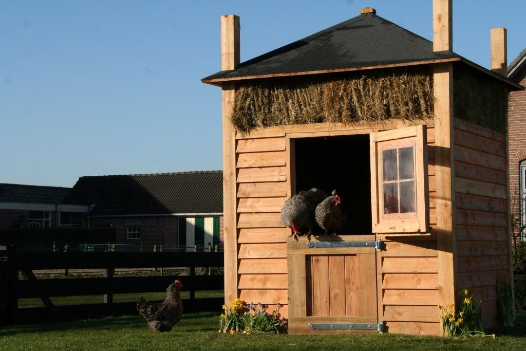 De Landleven Hooiberg Handgemaakt, Robuust en Ijzersterk, Dieren en Toebehoren, Ophalen of Verzenden, Nieuw, Kippenhok of Kippenren