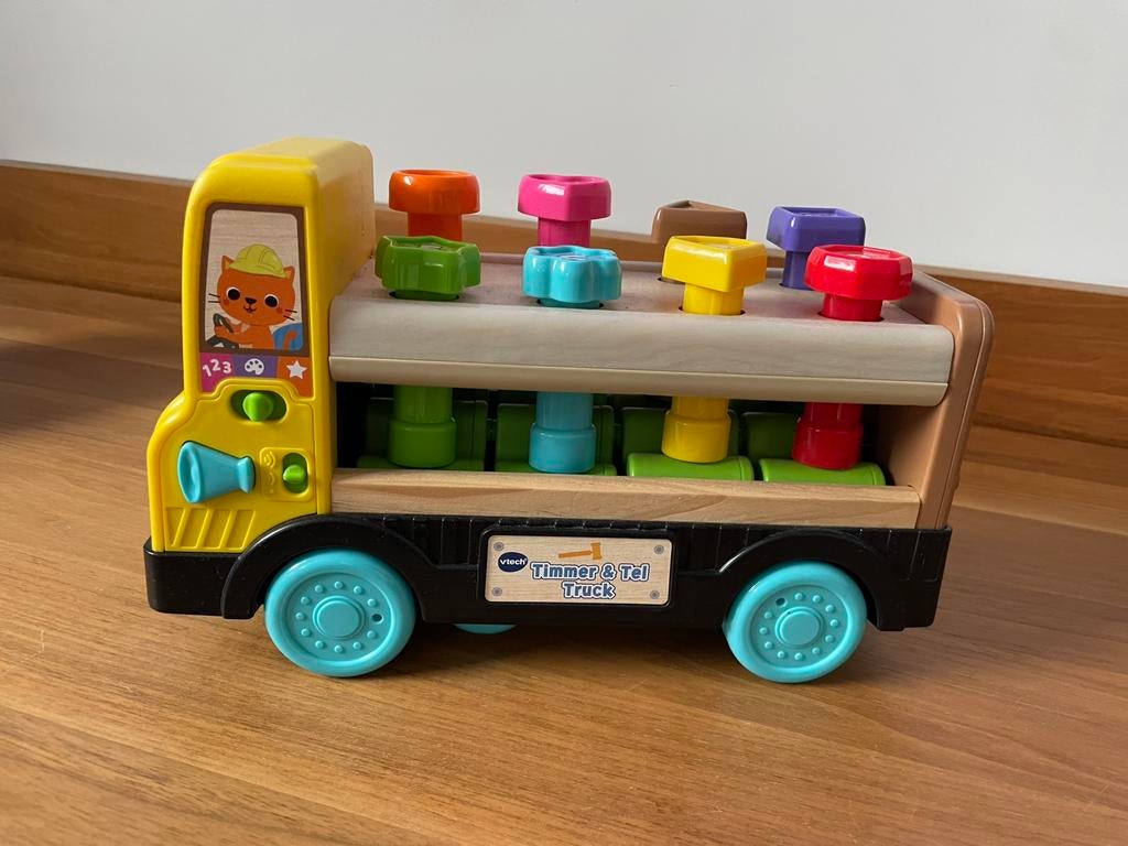 Vtech timmer en tel truck, Ophalen, Zo goed als nieuw, 6 maanden tot 2 jaar