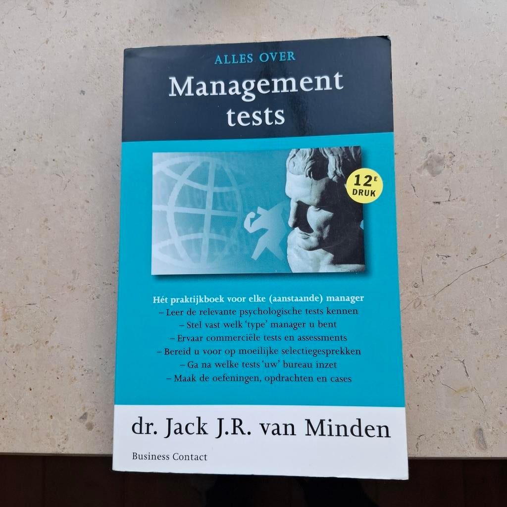 Jack J.R. van Minden - Alles over management tests, Gelezen, Ophalen of Verzenden, Ontwikkelingspsychologie, Jack J.R. van Minden