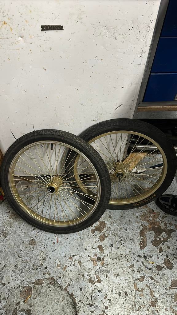 20 inch bmx velgen, Fietsen en Brommers, Fietsen | Crossfietsen en BMX, Ophalen, Gebruikt, Staal