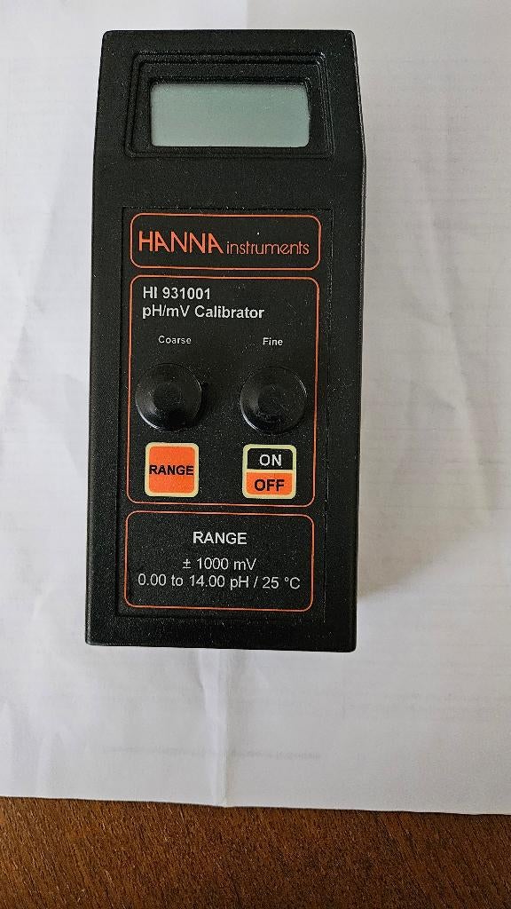 pH and mV precision simulator, Ophalen of Verzenden, Zo goed als nieuw, Overige meters