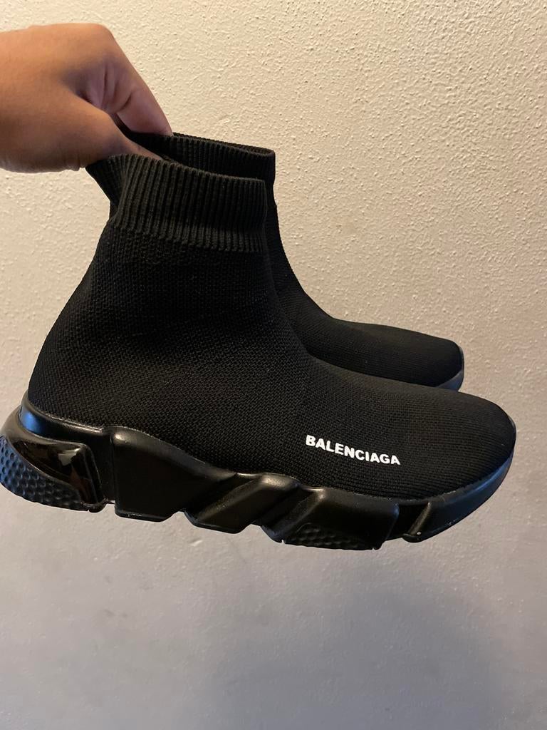 Balenciaga Speed Trainer Schoenen, Kleding | Heren, Schoenen, Verzenden, Zo goed als nieuw, Zwart, Sneakers of Gympen