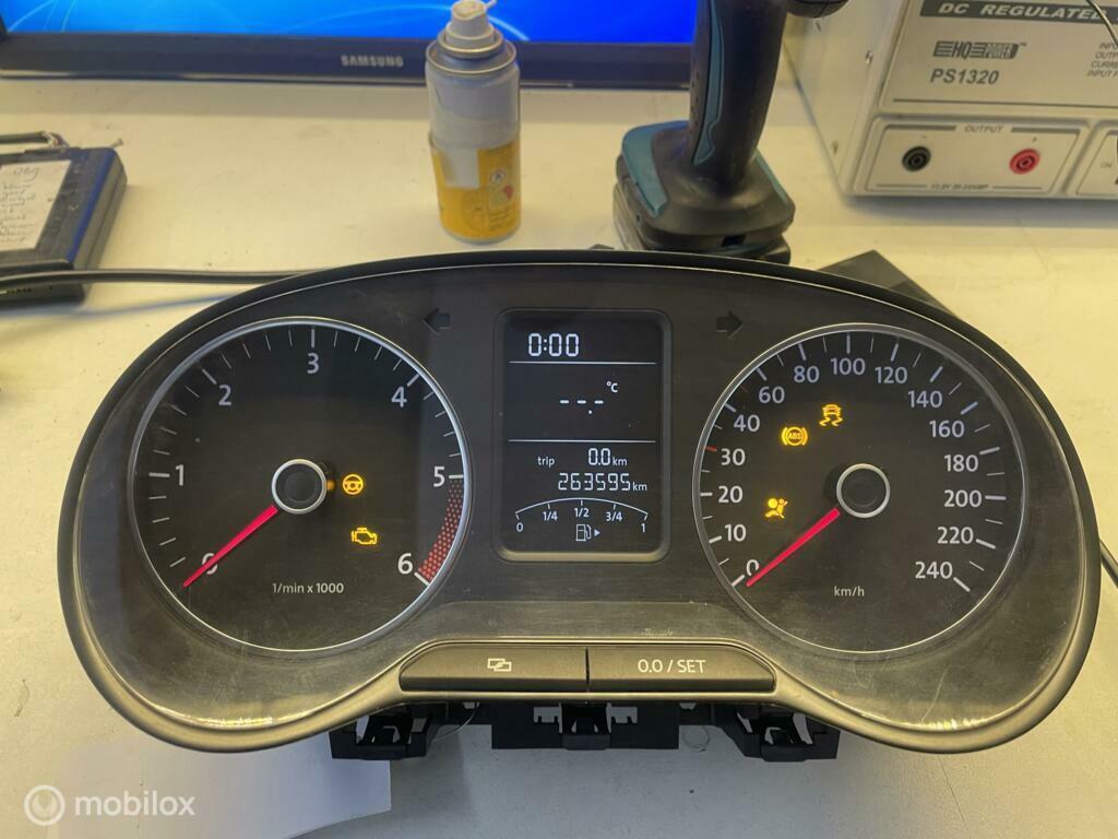 Dashboard tellerklok VW Polo 6R 1.2TDi 6R0920861F, Auto-onderdelen, Ophalen of Verzenden, Gebruikt