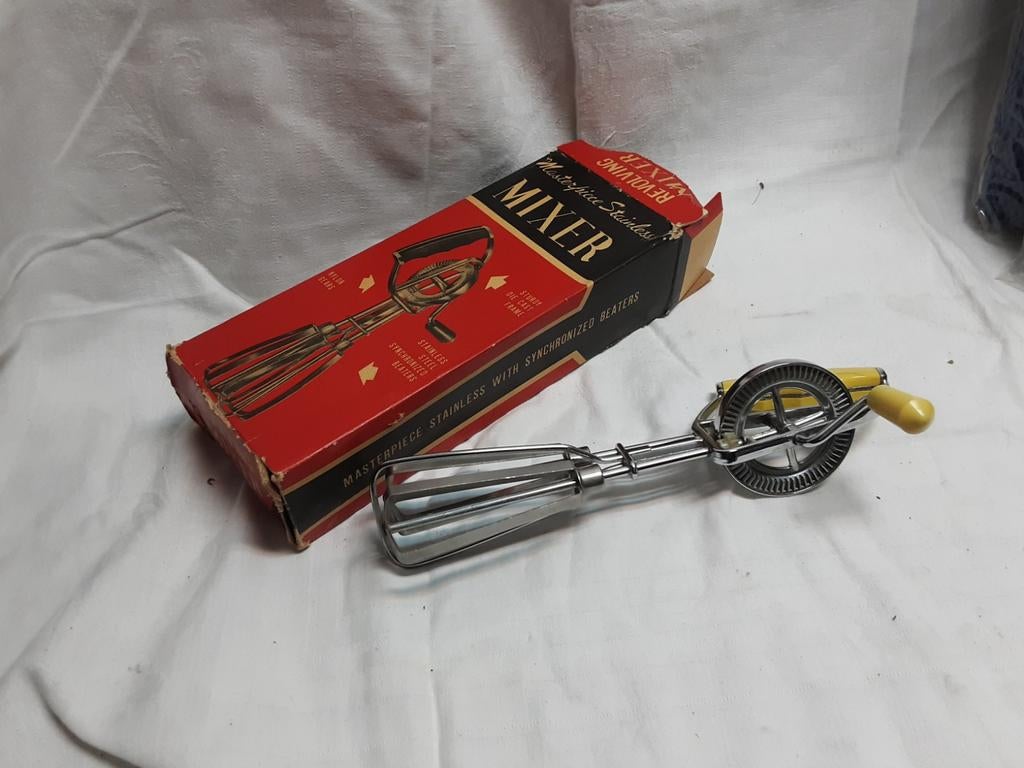 Vintage Handmixer in Doos, Ophalen of Verzenden