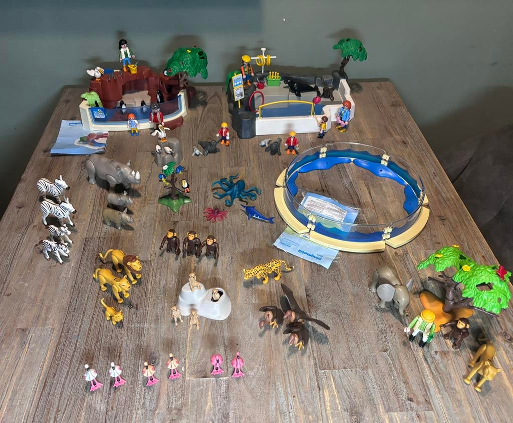 Playmobil diertuinsets, Kinderen en Baby's, Speelgoed | Playmobil, Ophalen of Verzenden, Zo goed als nieuw