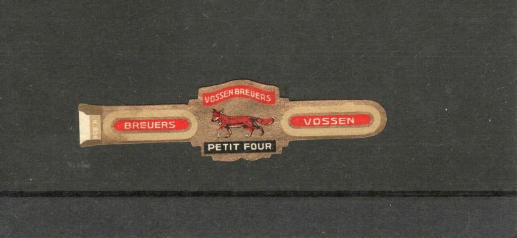 Vossen met K nummer, Ophalen of Verzenden, Sigarenbandjes