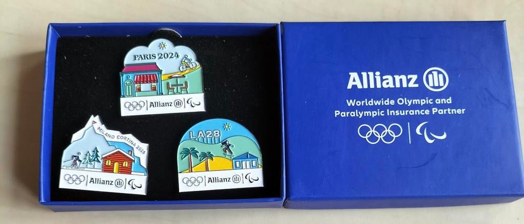 Olympische spelen pins 2024 Parijs 2026 Milaan 2028 LA, Ophalen, Nieuw, Sport
