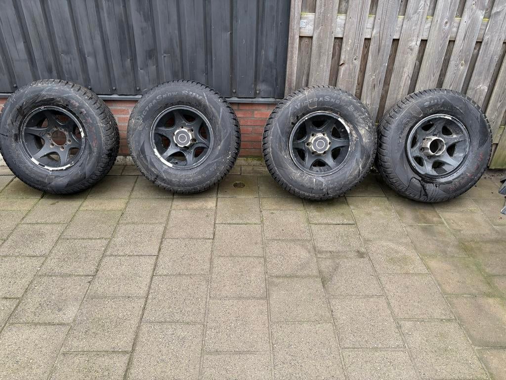 Opel Frontera A Velgen met Winterbanden, Auto-onderdelen, Ophalen, Gebruikt, Banden en Velgen, Winterbanden