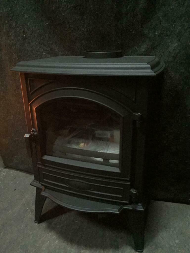 !!!DEMO MODEL: dovre 540 6,5 kw slechts paar keer gebrand !!, Ophalen, Zo goed als nieuw, Hout, Vrijstaand
