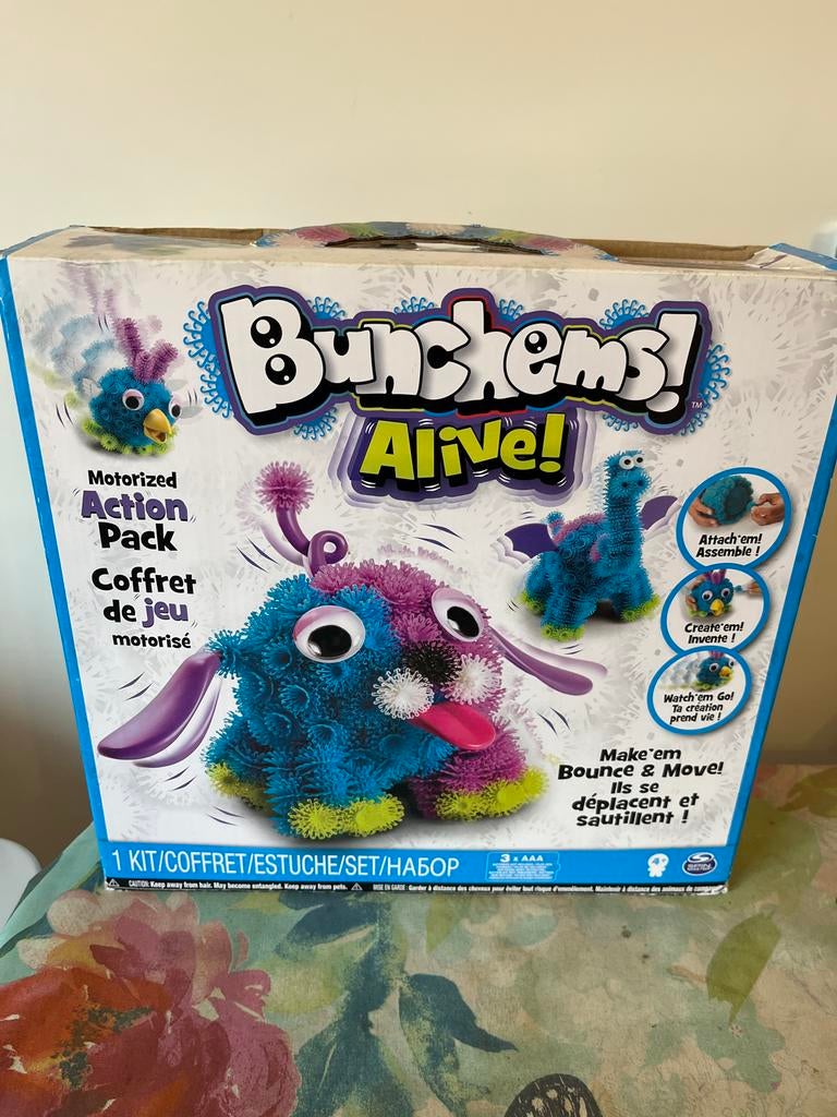 Bunchems Alive! Motorized Action Pack, Ophalen of Verzenden, Zo goed als nieuw, Overige merken