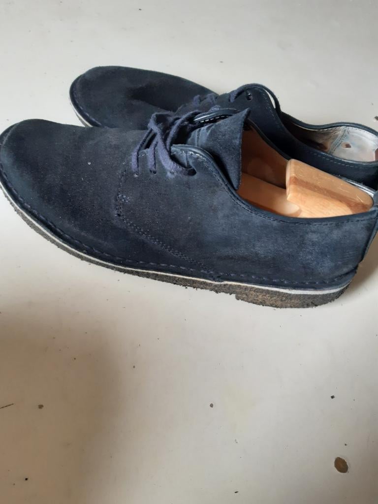Clarks 41, Ophalen of Verzenden, Gedragen, Blauw