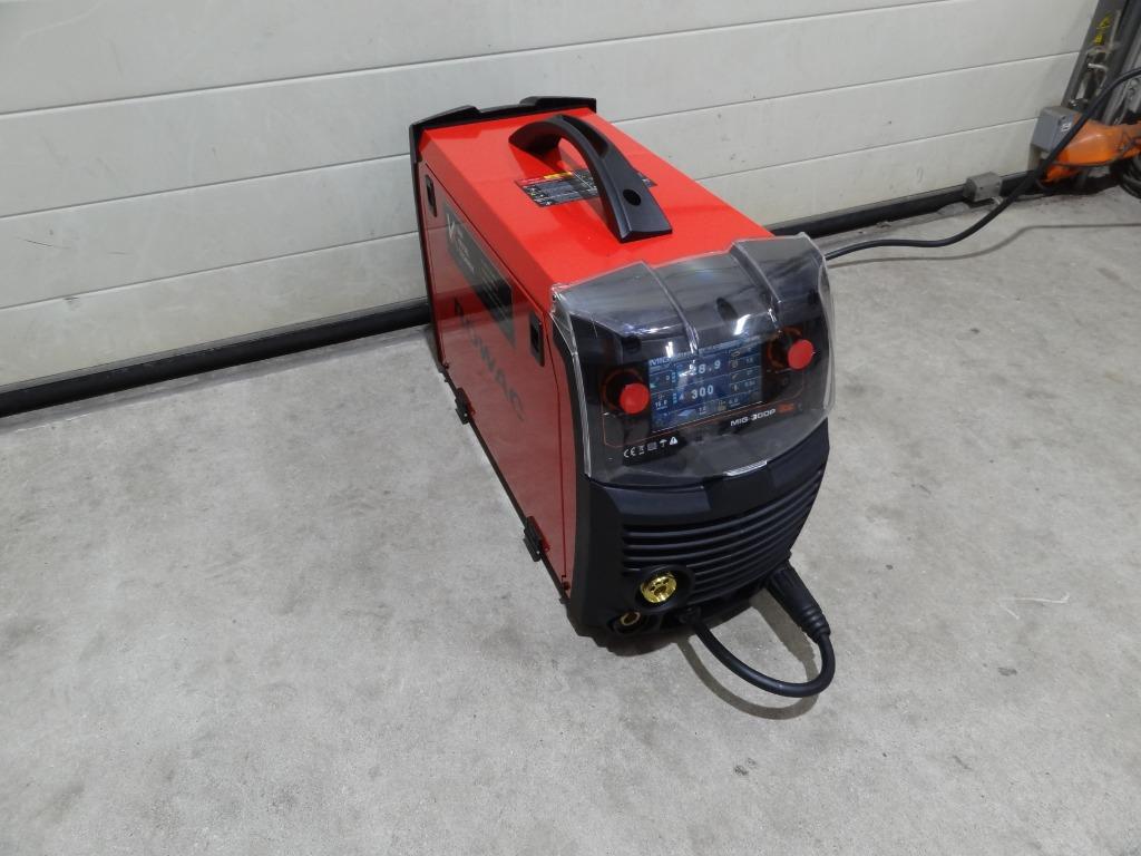 NIEUW Mig/Mag lasapparaat Rowac Mig 300-SP Puls/Dubbelpuls, Ophalen of Verzenden, Nieuw, 250 ampère of meer, Co2