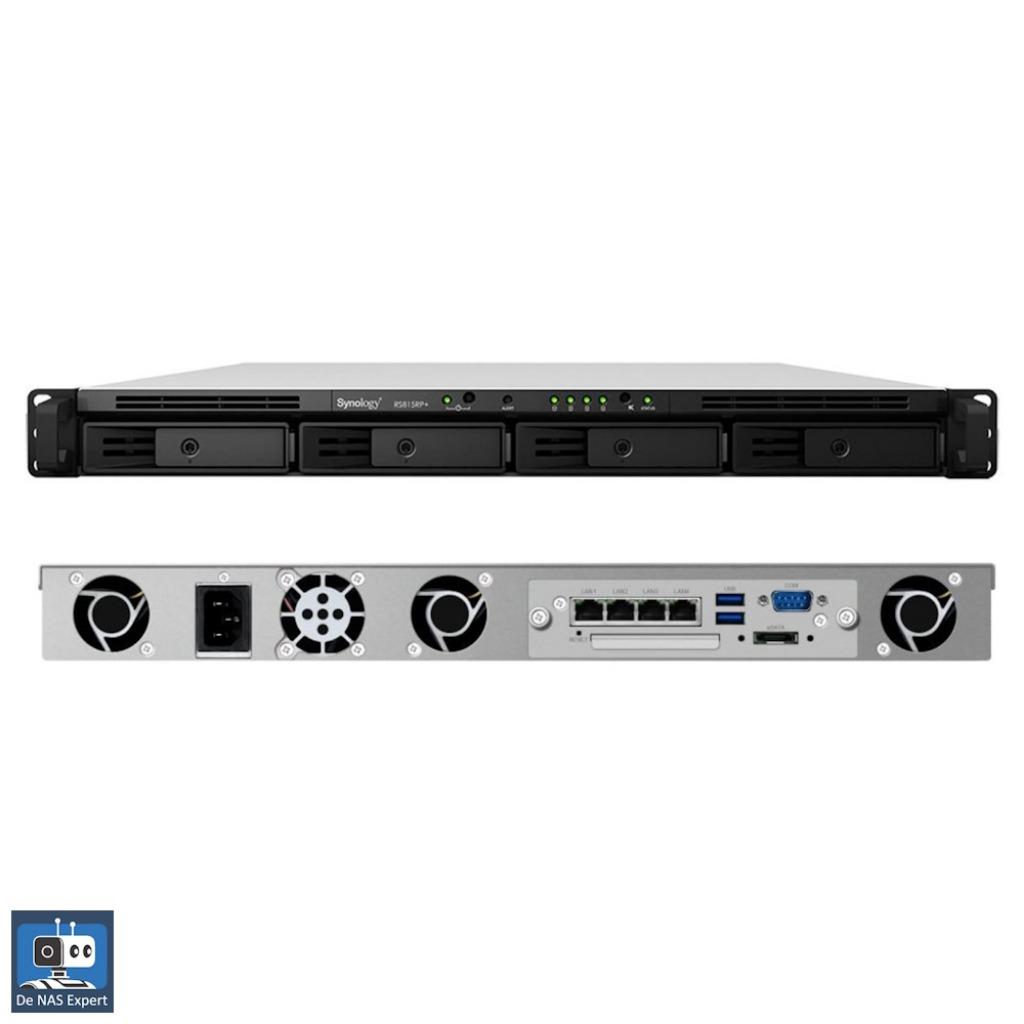 NAS Synology RS815(RP)+ 16GB, uniek met DSM 7.3.1, Computers en Software, NAS, Info@synology.com, Synology, Refurbished, Ophalen of Verzenden