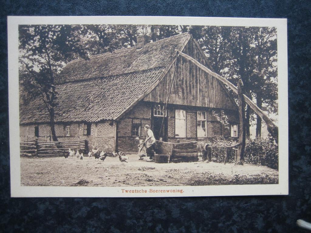TWENTE  Oude Boerderij G, Ophalen of Verzenden, 1940 tot 1960, Overijssel