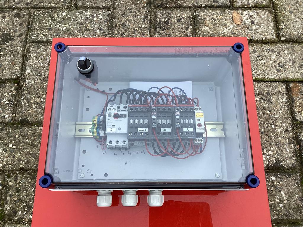 STERDRIEHOEK 7,5 / 11kW Halyester Ster driehoek schakelaar, Ophalen of Verzenden, Zo goed als nieuw