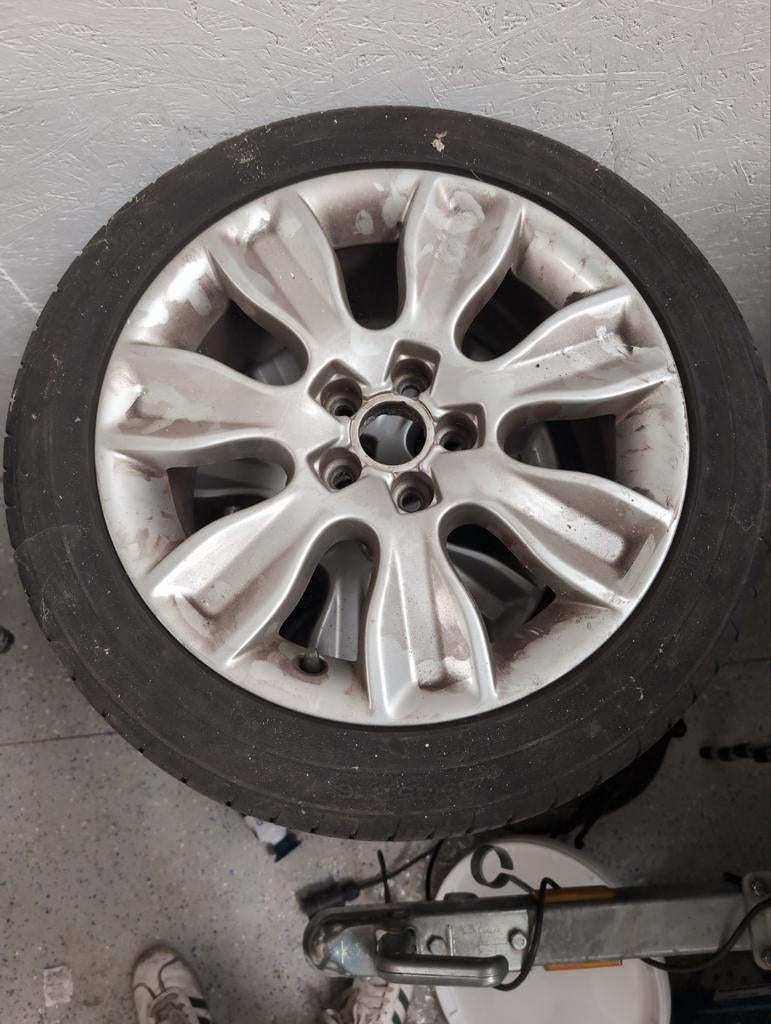 Audi A1 Winterbanden met lichtmetalen velgen, Ophalen, Gebruikt, 15 inch, Banden en Velgen