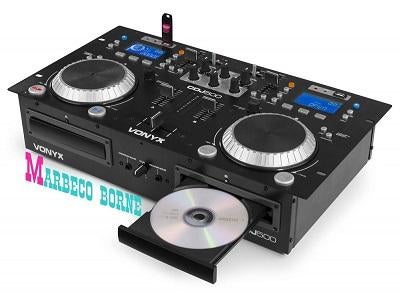 Dubbele CD,USB,MP3,Bluetooth speler versterker, Powermixer, Overige merken, Vonyx, Nieuw, Info@marbeco.nl
