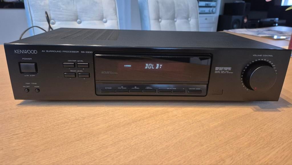 Kenwood surround processor SS-3300 in nieuwstaat!, Overige merken, 70 watt of meer, Ophalen of Verzenden, Zo goed als nieuw