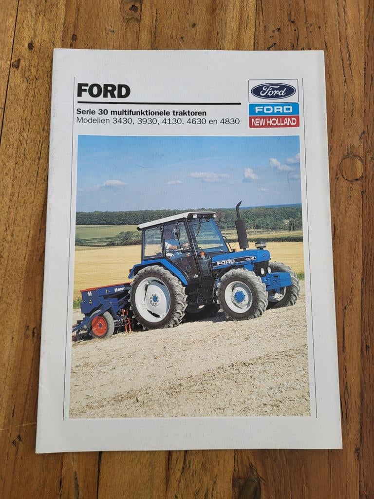 Tractor folder Ford serie 30, Ophalen of Verzenden, Zo goed als nieuw