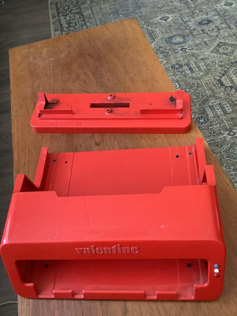 Olivetti Valentine onderdelen zoals op foto, Diversen, Typemachines, Ophalen of Verzenden, Gebruikt