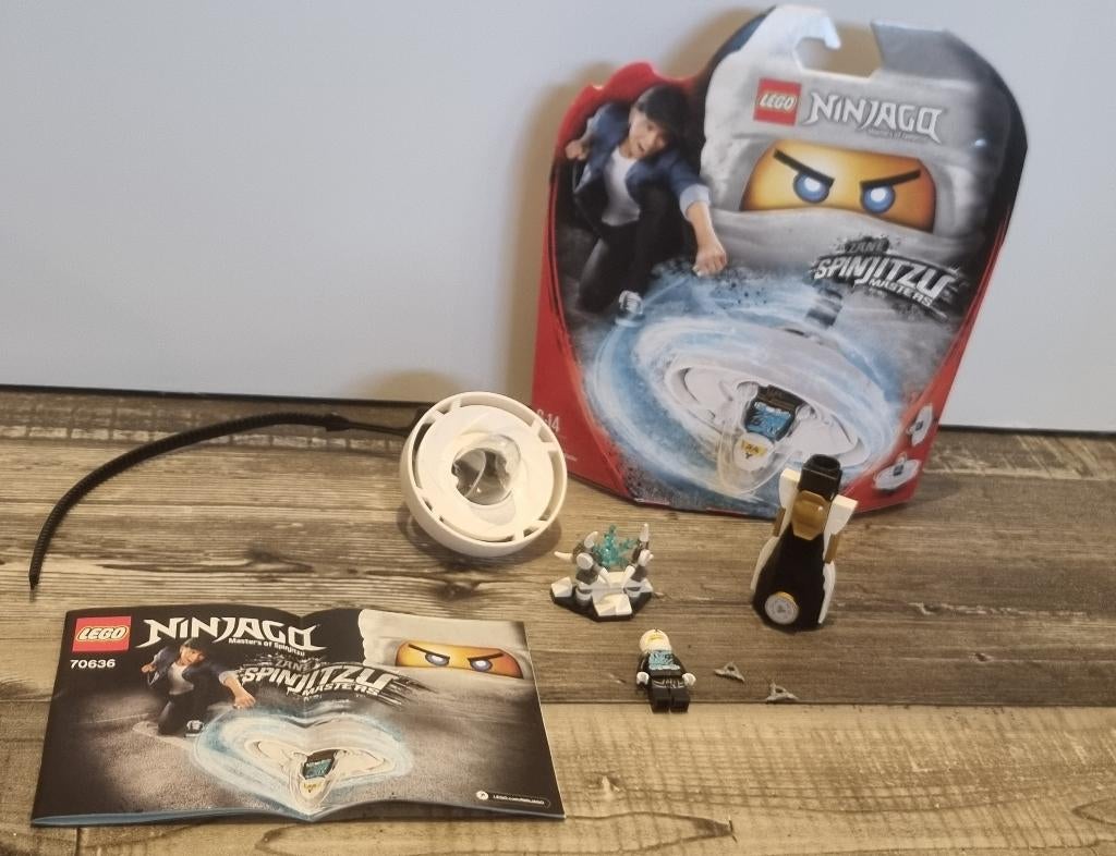 Lego Ninjago - 70636 - Zane - Spinjitzumeester, Ophalen of Verzenden, Gebruikt, Complete set, Lego