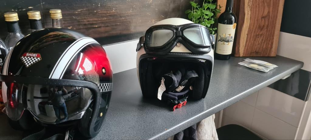 Beëindiging hobby: helm + MOTOR + handschoenen, Motoren, Ophalen of Verzenden, S, Dames, Tweedehands