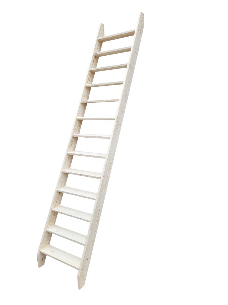 Molenaarstrap hoogte 294 cm breedte 65 cm uitval 150 cm, Doe-het-zelf en Verbouw, Ladders en Trappen, Ophalen of Verzenden, Nieuw