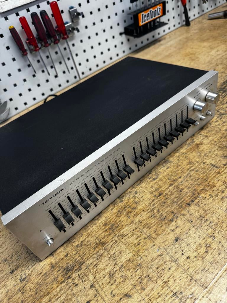 Realistic 31-2000A Grafische Equalizer - Vintage Audio, Ophalen of Verzenden, Gebruikt