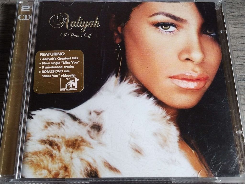 Aaliyah ‎– I Care 4 U [CD + DVD], Ophalen of Verzenden, Zo goed als nieuw